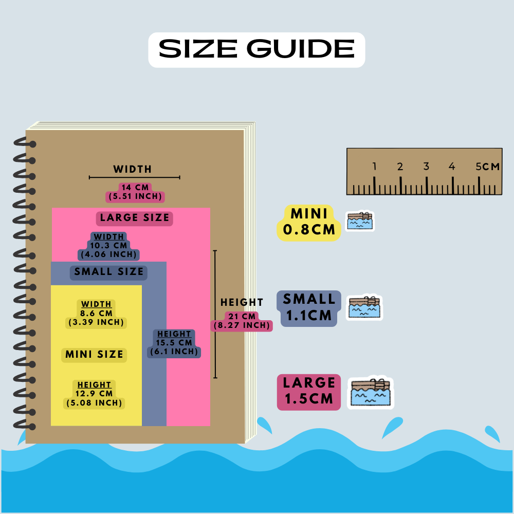 Swimming Pool Planner Stickers