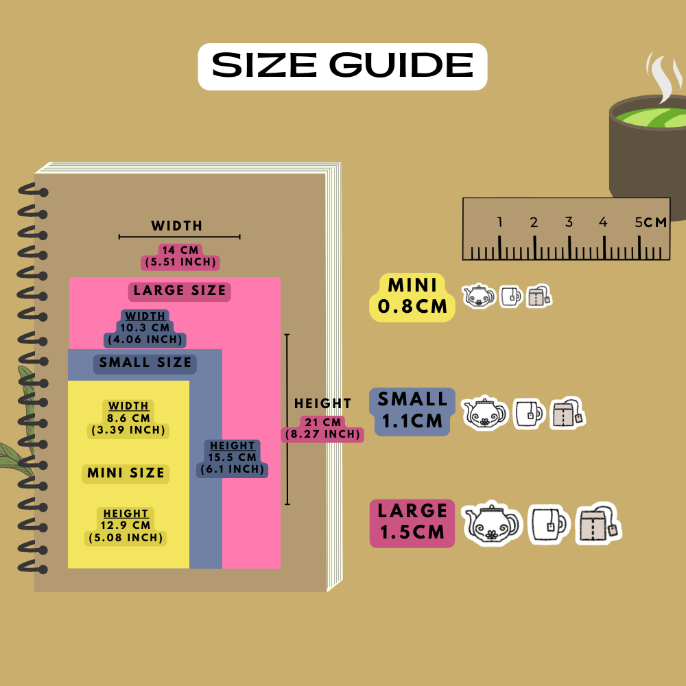 Tea Planner Stickers