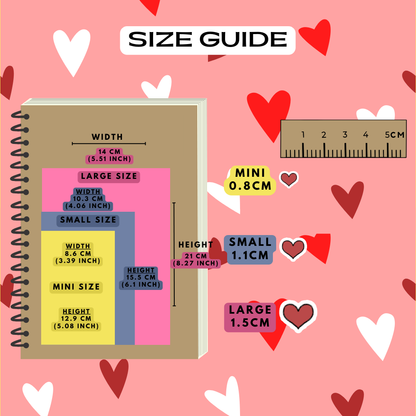 Heart Planner Stickers