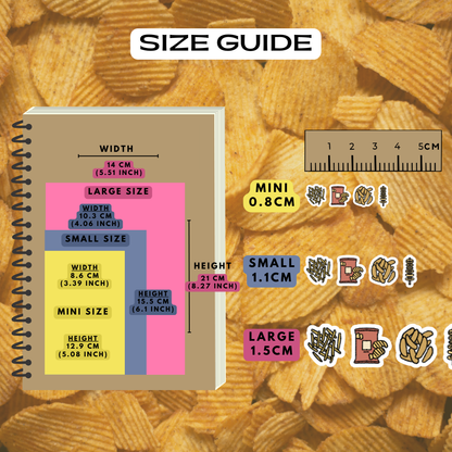 Chips Planner Stickers