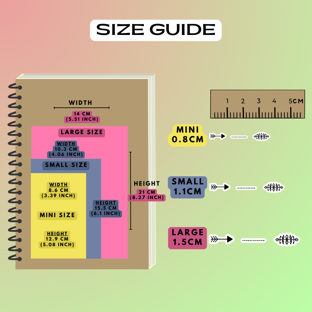 Divider Planner Stickers