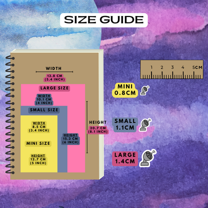 Satellite Space Planner Stickers