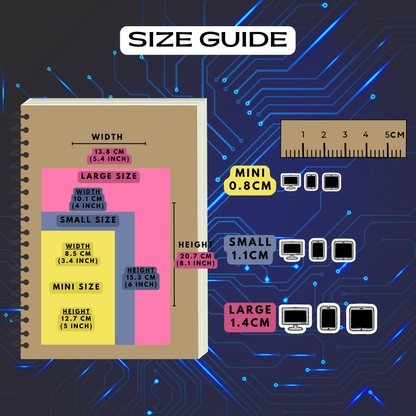 Digital Devices Planner Stickers
