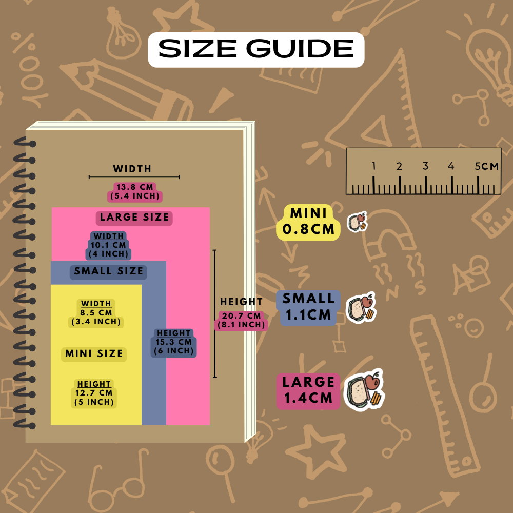Lunch Meal Planner Stickers