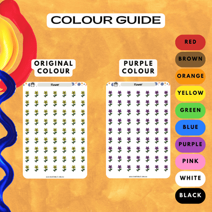 Choose from many colours such as purple and red.