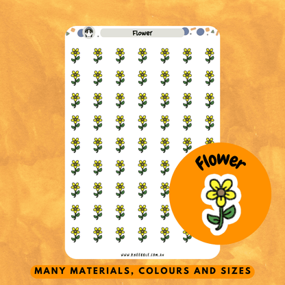 These sunflower planner stickers are a bright and cheerful way to bring nature into your planning routine. Perfect for flower lovers, garden enthusiasts, or anyone who wants a sunny aesthetic in their journals or scrapbooks. Use them to highlight special days, decorate weekly spreads, or simply make your pages bloom!