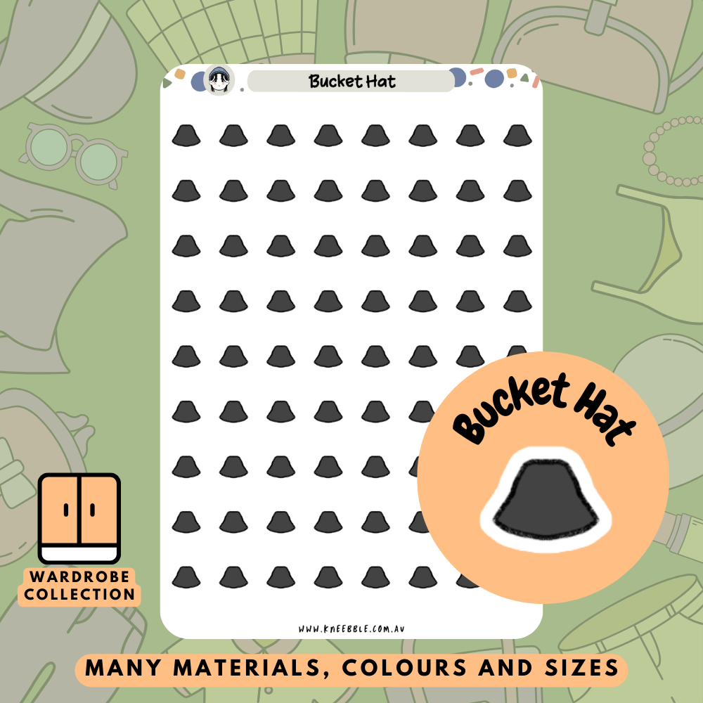 Bucket Hat Planner Stickers