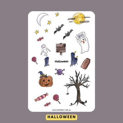 Halloween Planner Sticker Sheet