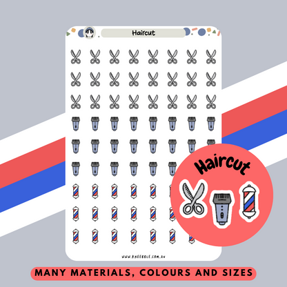 Haircut Planner Stickers