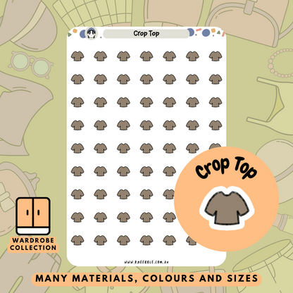 Crop Top Planner Stickers