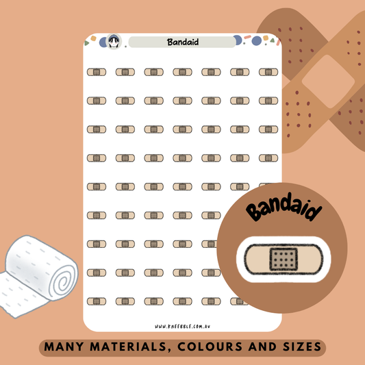 Bandaid Planner Stickers