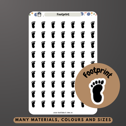 Footprint Planner Stickers