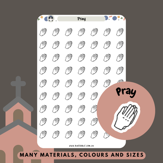 Pray Planner Stickers