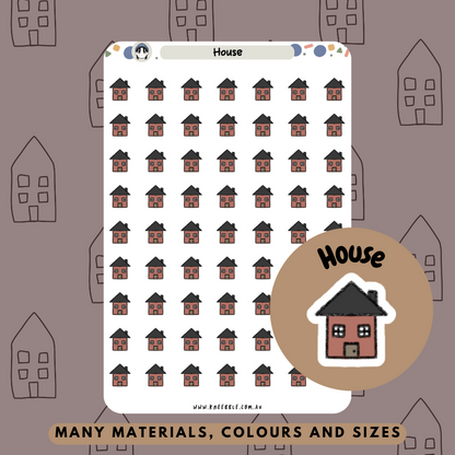 House Planner Stickers