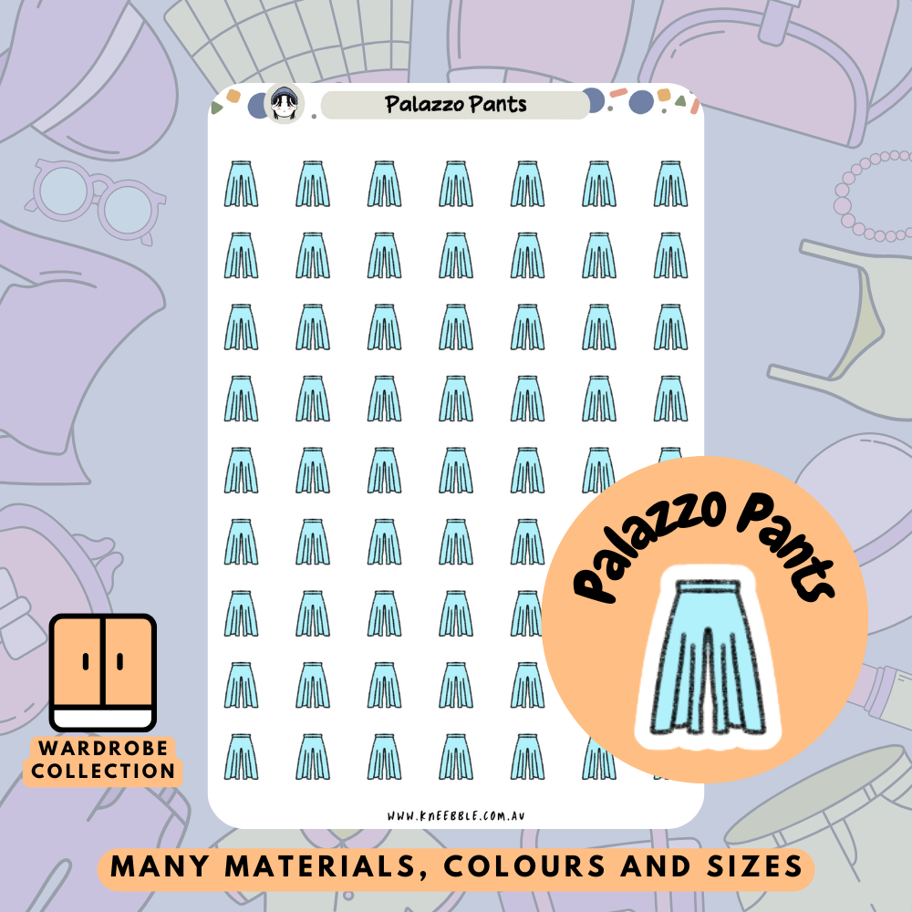 Palazzo Pants Planner Stickers