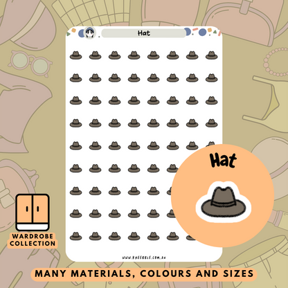 Hat Planner Stickers