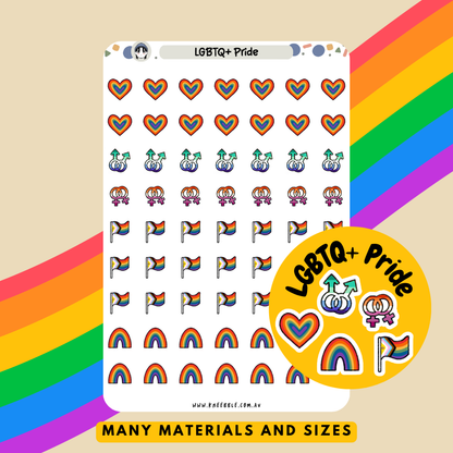 LGBTQ+ Pride Planner Stickers