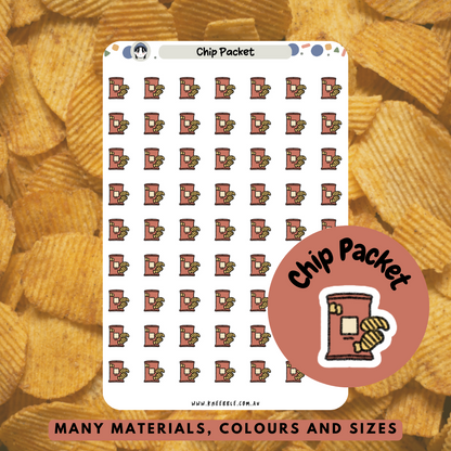 Chip Packet Planner Stickers