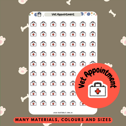 Vet Appointment Planner Stickers