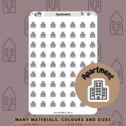 Apartment Planner Stickers