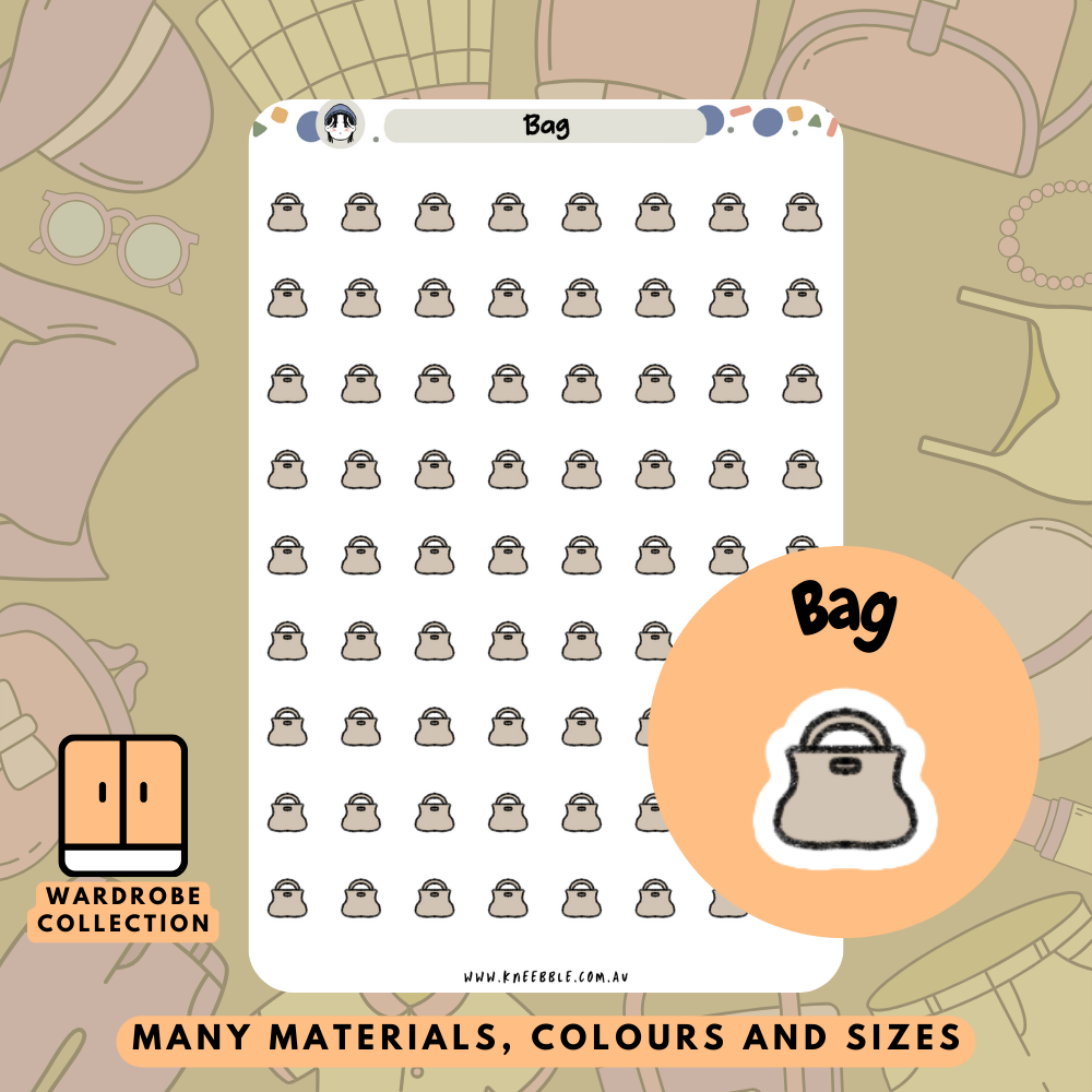 Bag Planner Stickers