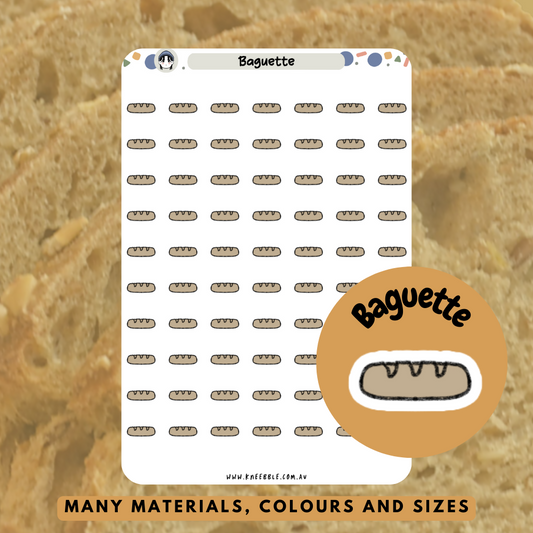 Baguette Planner Stickers