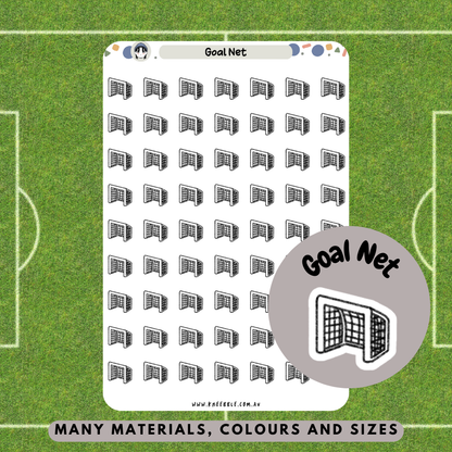 Goal Net Post Planner Stickers