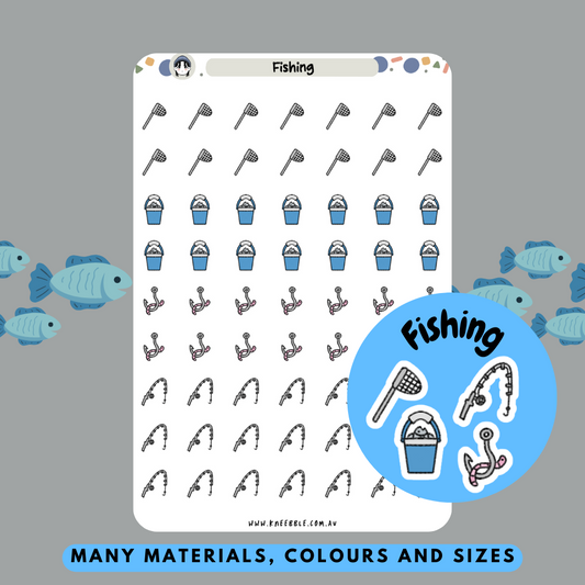 Fishing Planner Stickers