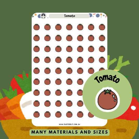 Tomato Planner Stickers