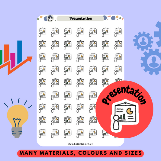 Presentation Planner Stickers