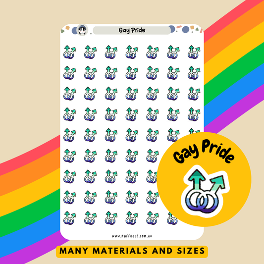 Gay Pride Planner Stickers