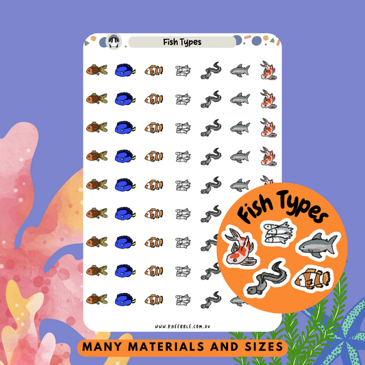 Fish Planner Stickers