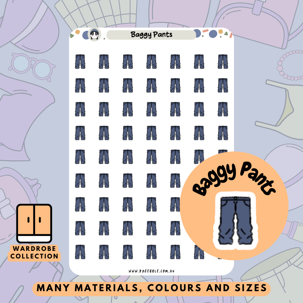 Baggy Pants Planner Stickers