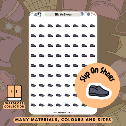 Slip On Shoes Planner Stickers