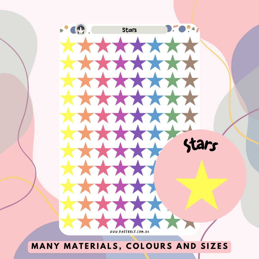 Star Planner Stickers