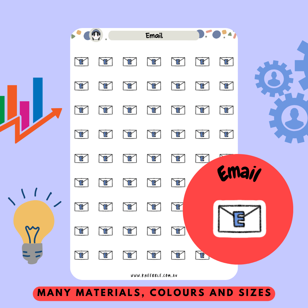 Email Planner Stickers