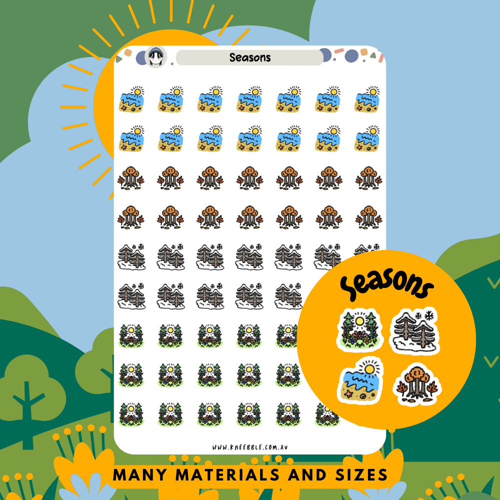 Seasons Planner Stickers