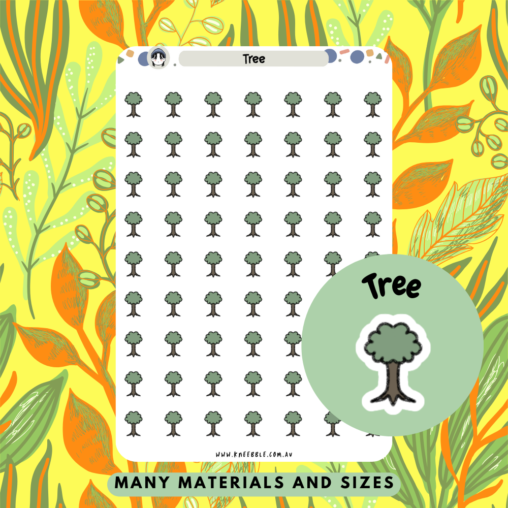 Tree Planner Stickers - Kneebble