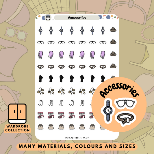 Accessories Planner Stickers