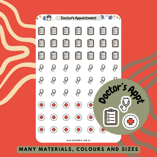 Doctor's Appointment Planner Stickers