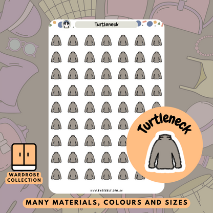 Turtleneck Top Planner Stickers