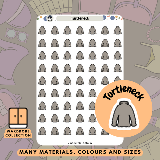 Turtleneck Top Planner Stickers