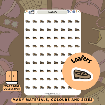 Loafers Planner Stickers