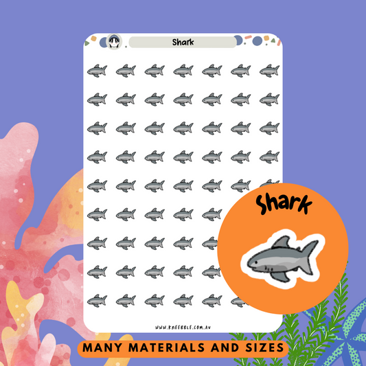 Shark Planner Stickers