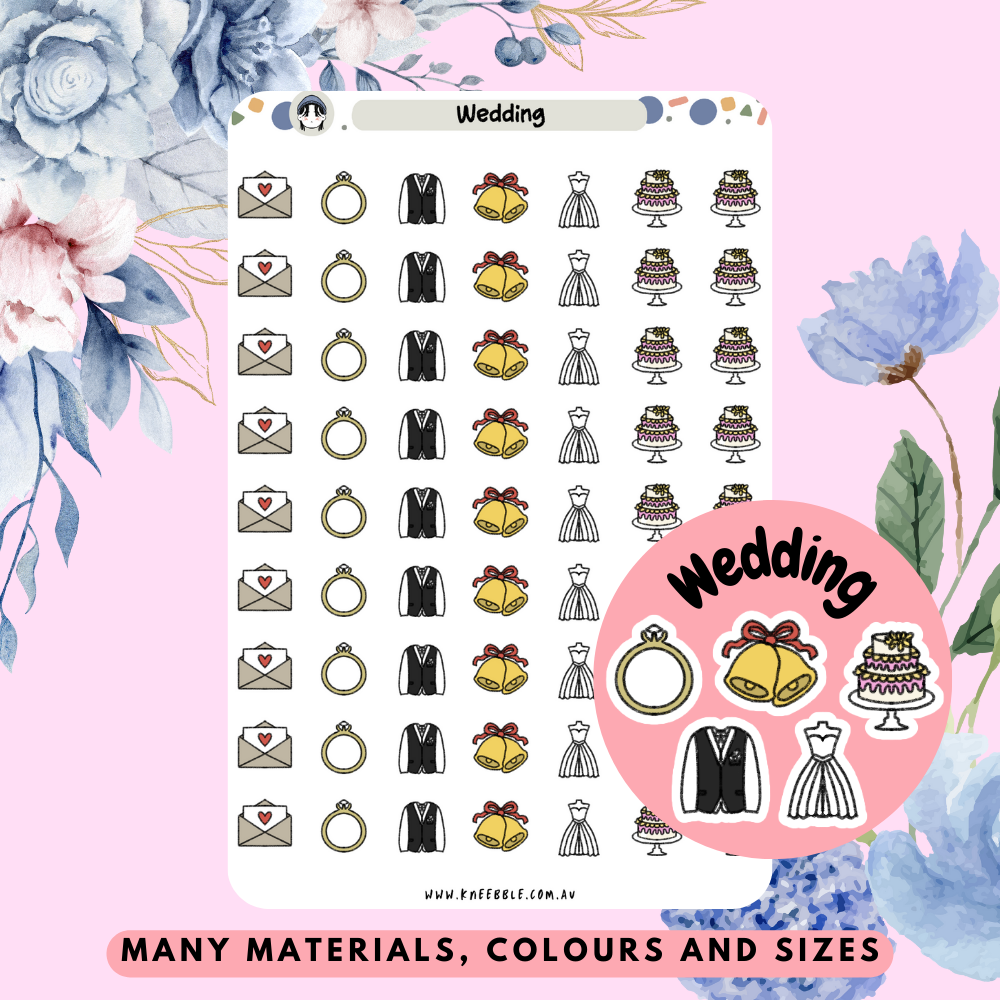 Wedding Planner Stickers